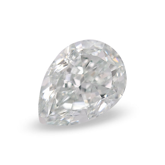 0.31 Carat Fancy Light Bluish Green Pear Diamond VS1 GIA