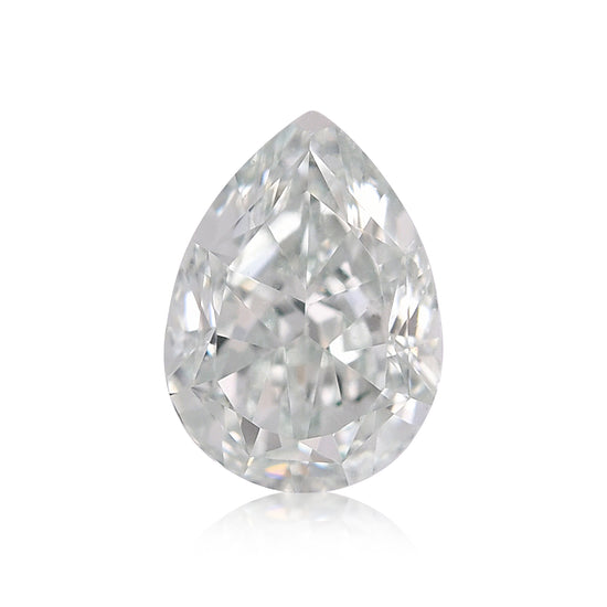 Diamante Pera Bluastro Verde Chiaro Fancy 0,31 Carati VS1 GIA