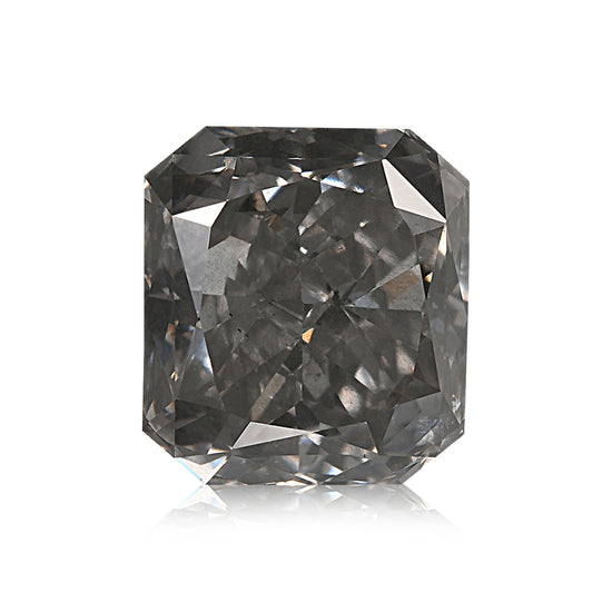 2.51 Carat Fancy Gray Radiant Diamond (I1) GIA
