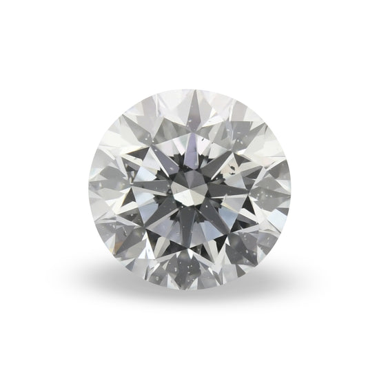 0.61 Carat Very Light Blue Round Brilliant Diamond SI2 GIA