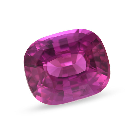 6.03 Carat Pink MADAGASCAR Cushion Sapphire CD