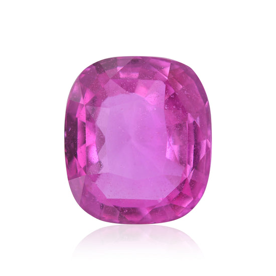 6.03 Carat Pink MADAGASCAR Cushion Sapphire GIA