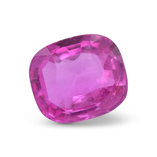 6.03 Carat Pink MADAGASCAR Cushion Sapphire GIA