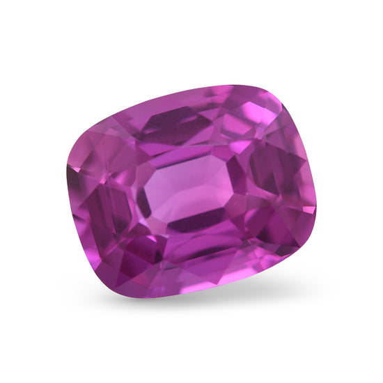 6.06 Carat Pink MADAGASCAR Cushion Sapphire GIA