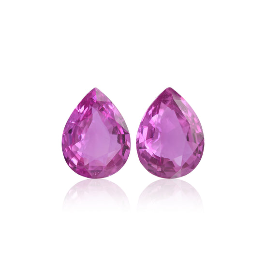 6.06 Carat Pear Sapphire GIA