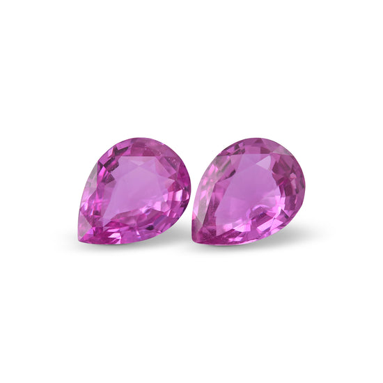 6.06 Carat Pear Sapphire GIA