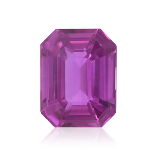 6.08 Carat Pink MADAGASCAR Emerald Sapphire GIA