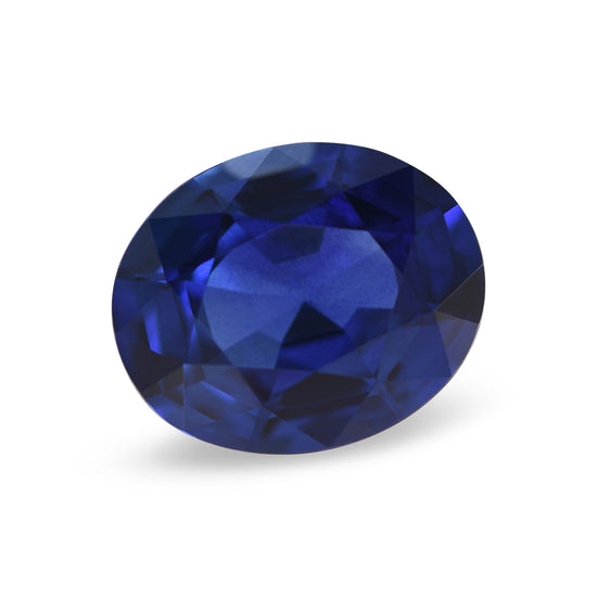 6.16 Carat Blue SRI LANKAN Oval Sapphire CD