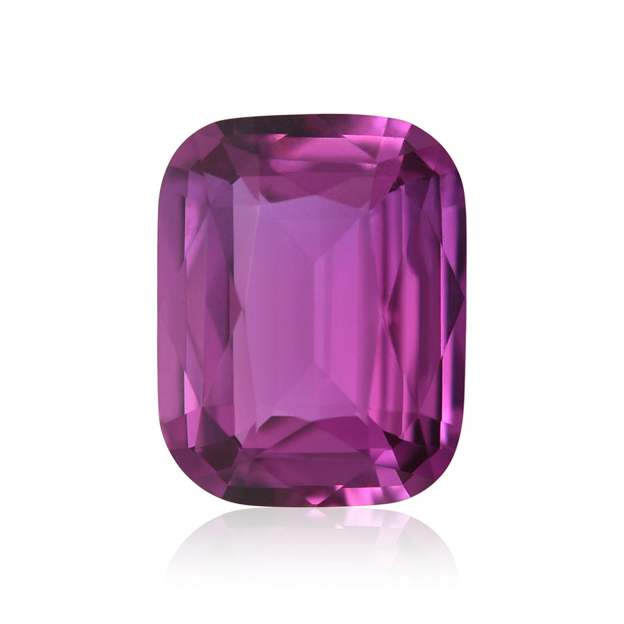 6.19 Carat Pink MADAGASCAR Cushion Sapphire AGL Non Heated