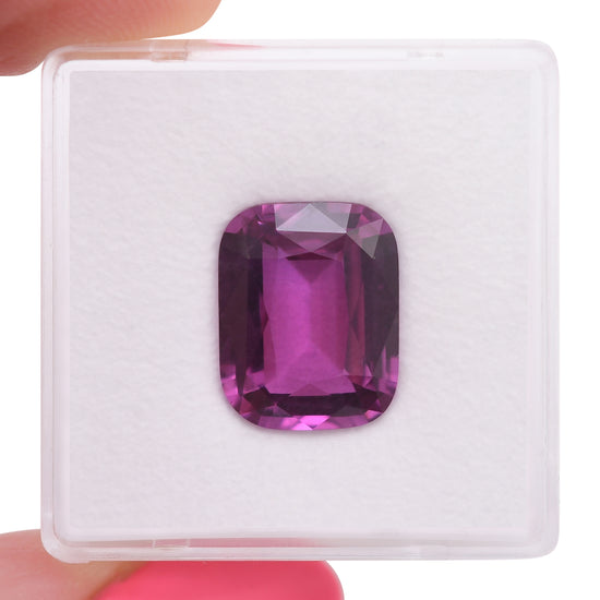6.19 Carat Pink MADAGASCAR Cushion Sapphire AGL Non Heated