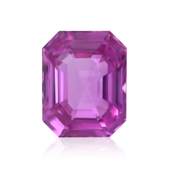 6.27 Carat Pink SRI LANKAN Emerald Sapphire GIA