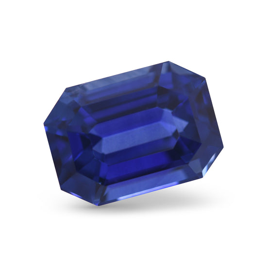 6.37 Carat Blue SRI LANKAN Emerald Sapphire CD