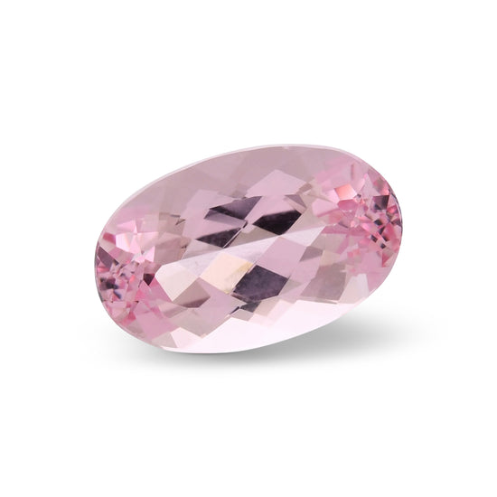 6.99 Carat Pink Oval Morganite