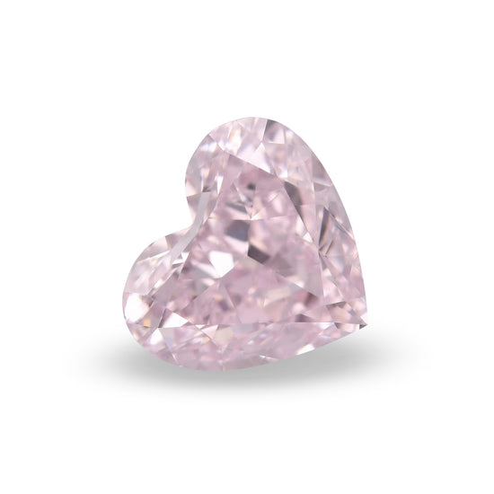 1.00 Carat Fancy Purplish Pink Heart Diamond SI2 GIA