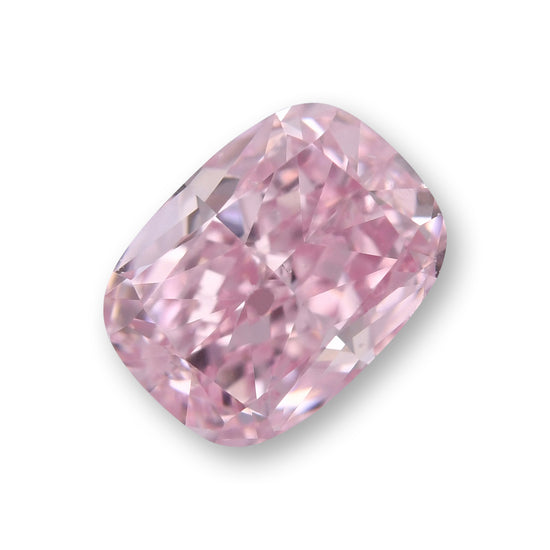 0.78 Carat Fancy Intense Purplish Pink Cushion Diamond SI2 GIA