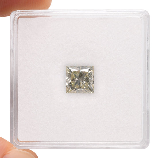 1.01 Carat Chameleon Princess Diamond I2 GIA