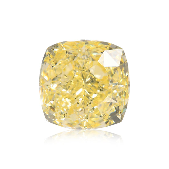 1,52 Karat Fancy Yellow Cushion Diamant VS2 GIA