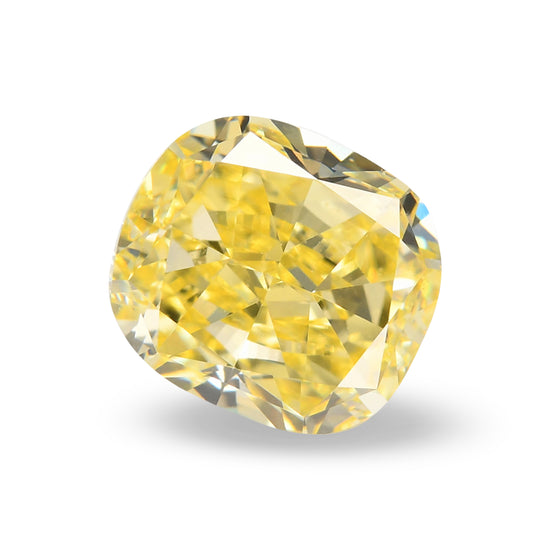1,05 Karat Fancy Yellow Cushion Diamant VS2 GIA