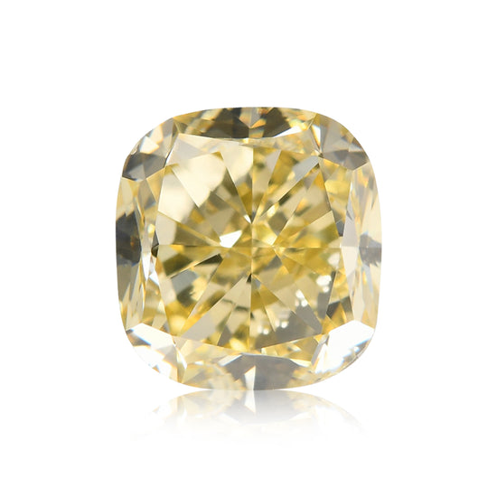 1,21 Karat Fancy Brownish Greenish Yellow Cushion Diamant VS2 GIA