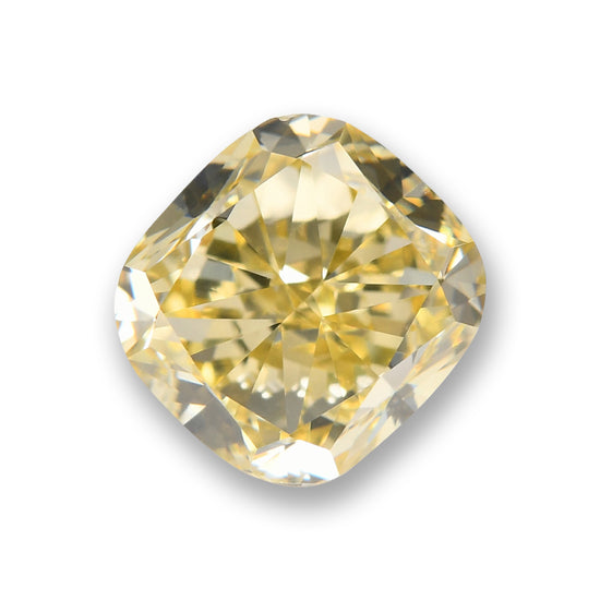 1,21 Karat Fancy Brownish Greenish Yellow Cushion Diamant VS2 GIA