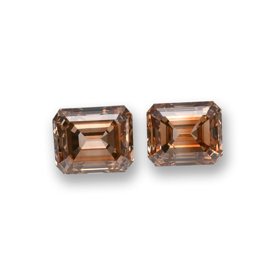 1.49 Carat Fancy Brown Emerald Diamonds (VS2)