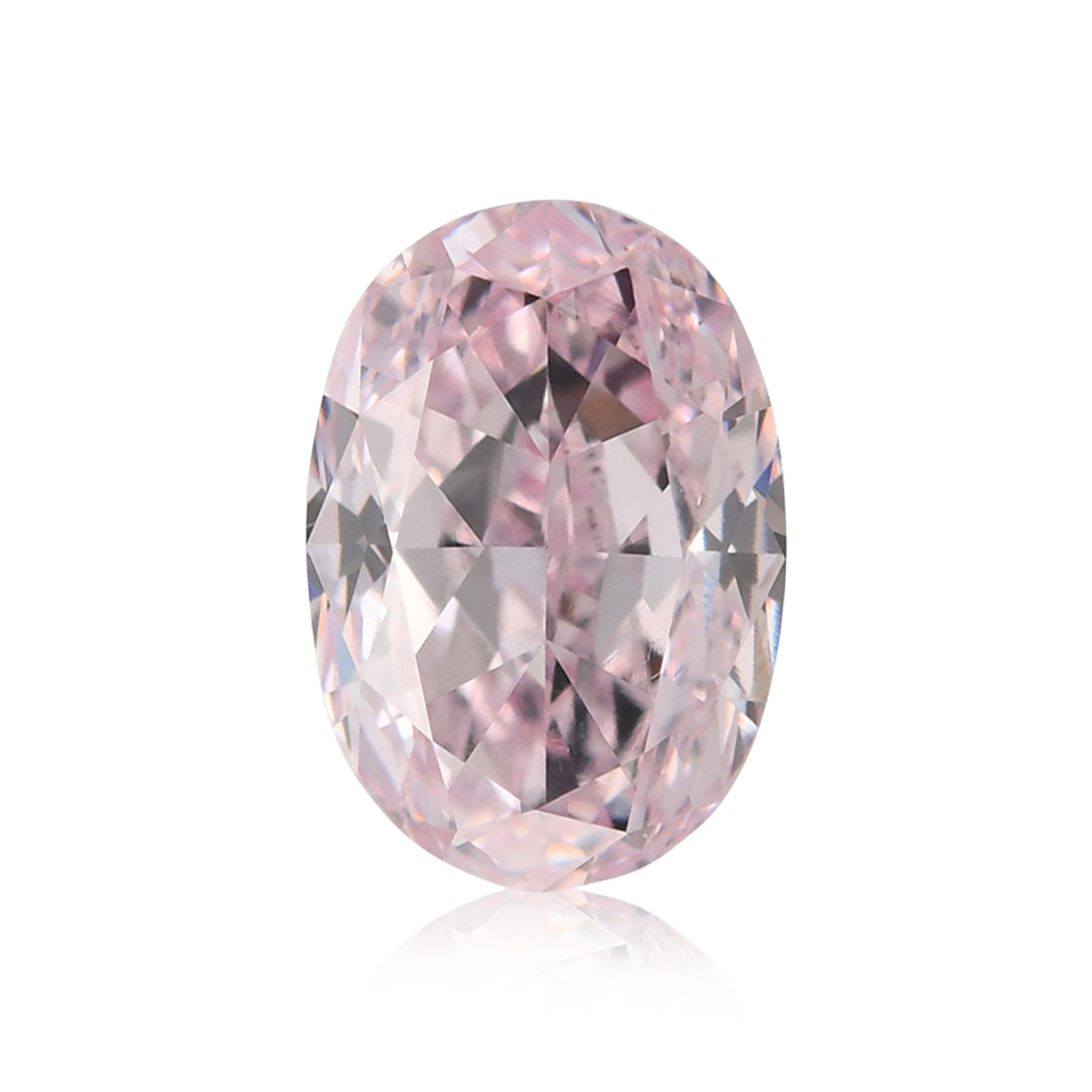 0．069ct FANCY PURPLISH PINK I1 ラウンド 