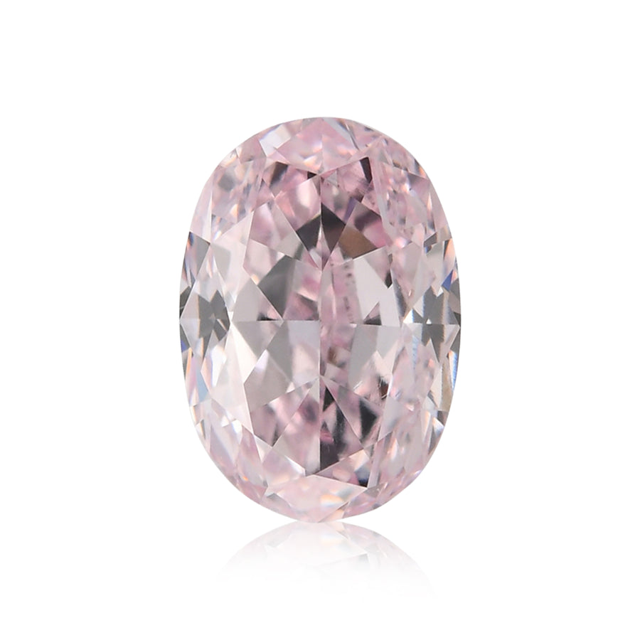 Diamante Ovale Rosa Purpureo Fancy 0,56 carati VS2 GIA