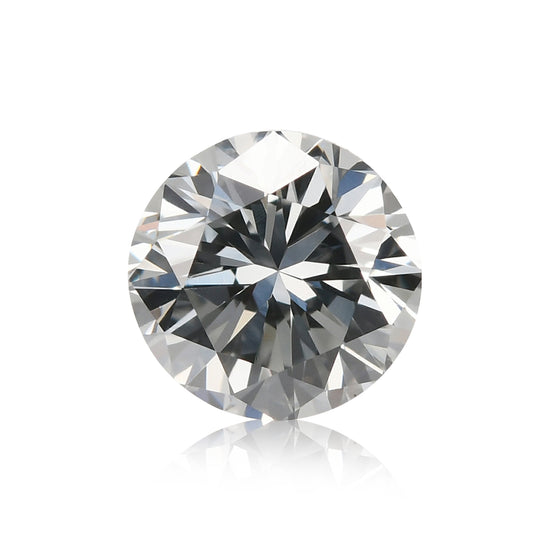 0.53 Carat Fancy Blue Gray Round Diamond VS2 GIA