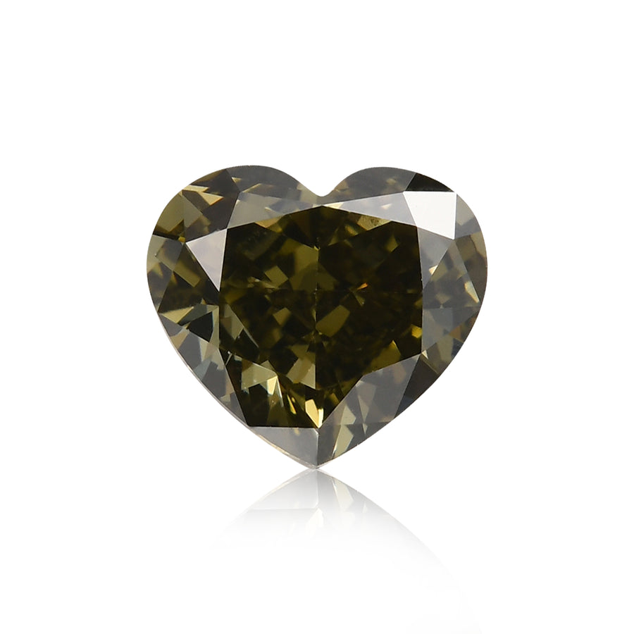 0,60 Karat Chamäleon-Herz-Diamant VS1 GIA