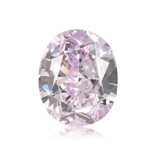 Diamante Ovale Rosa-Viola Fantasia 0,32 Carati SI1 GIA