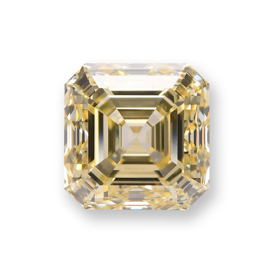 Diamante Fancy Yellow taglio Asscher da 1,15 carati VS1 GIA