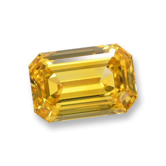 Smeraldo Fancy Vivid Giallo da 1,08 carati SI1 GIA