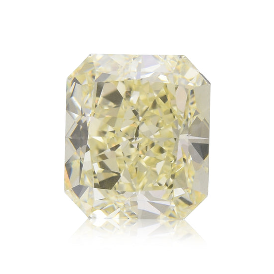 3.06 Carat Light Yellow Radiant Diamond (SI2) GIA