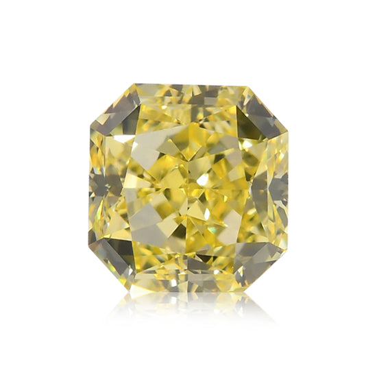 Diamante Radiant Fancy Yellow da 0,91 carati, VS1, GIA