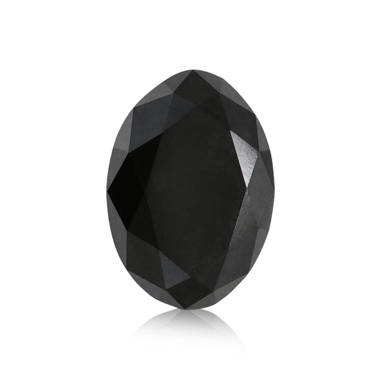 Diamante ovale Fancy Black GIA da 3,19 carati