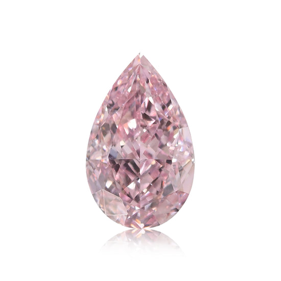 0,40 Karat Fancy Intense Pink Pear Diamant VS1 GIA
