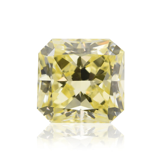 1,01 Karat Fancy Intense Yellow Radiant Diamant VS2 GIA