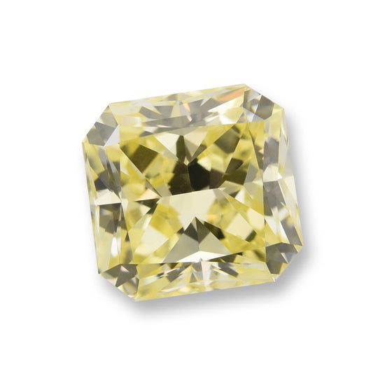 1,01 Karat Fancy Intense Yellow Radiant Diamant VS2 GIA