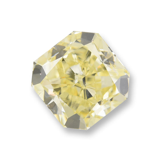 1,15 Karat Fancy Yellow Radiant Diamant SI2 GIA