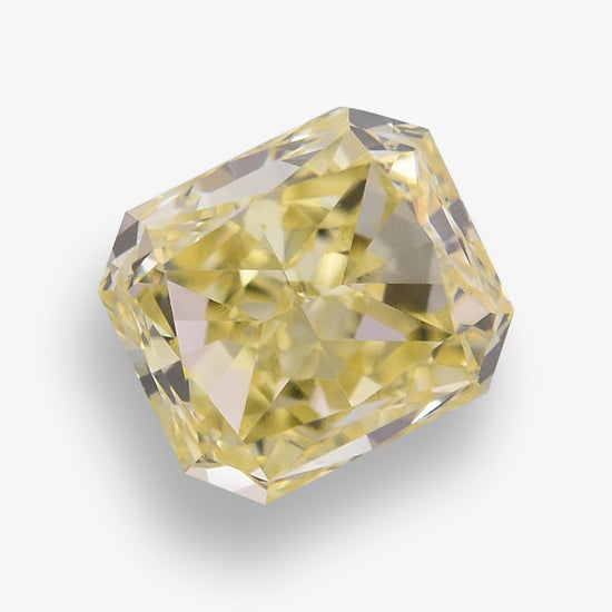 0.59 Carat Fancy Yellow Radiant Diamond (VS)