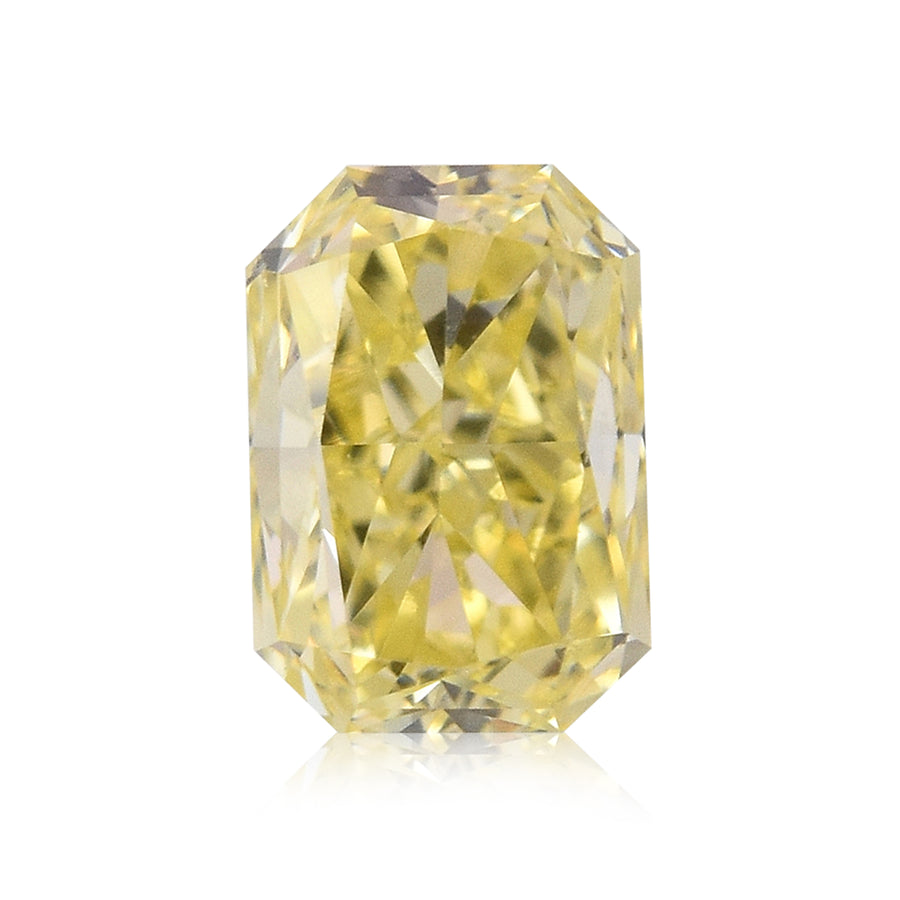 0.47 Carat Fancy Yellow Radiant Diamond (VS1)