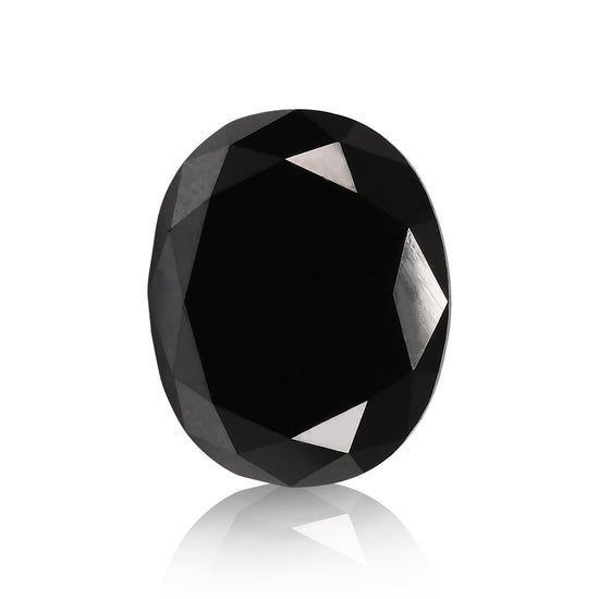 Diamante Ovale Nero Fancy da 4,50 Carati GIA