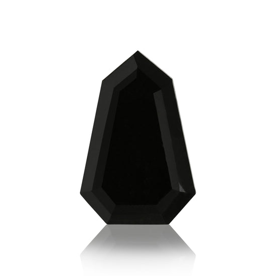 Diamante Scudo Nero Fancy da 6.71 carati  GIA