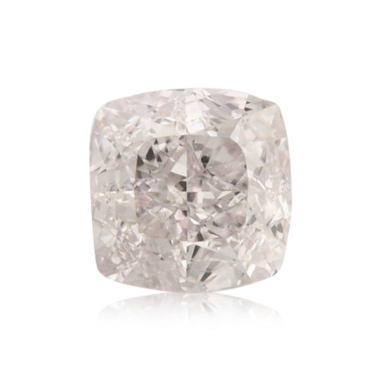 0,70 Karat sehr hellrosafarbener Kissenschliff-Diamant SI1 GIA