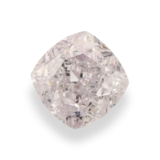 0.60 Carat Light Pink Cushion Diamond VS2 GIA