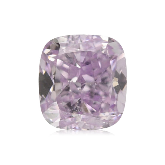Diamante a cuscino, 0,37 carati, Fancy Intense Purple, purezza SI2, certificato GIA