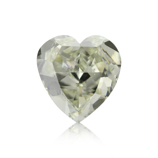 2.39 Karat Fancy Yellowish Green HERZ Diamant SI1 GIA