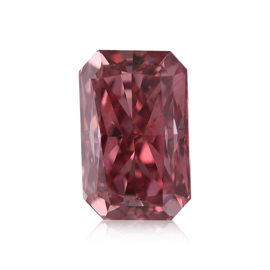 1.25 Carat Fancy Deep Pink Radiant Argyle  Diamond SI1 GIA and Argyle