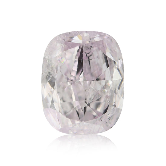 1,01 Karat Fancy Light Purplish Pink Cushion Diamant (I1) GIA