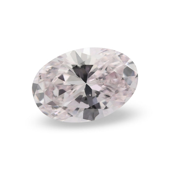 0.42 Carat Light Pink Oval Diamond VS2 GIA